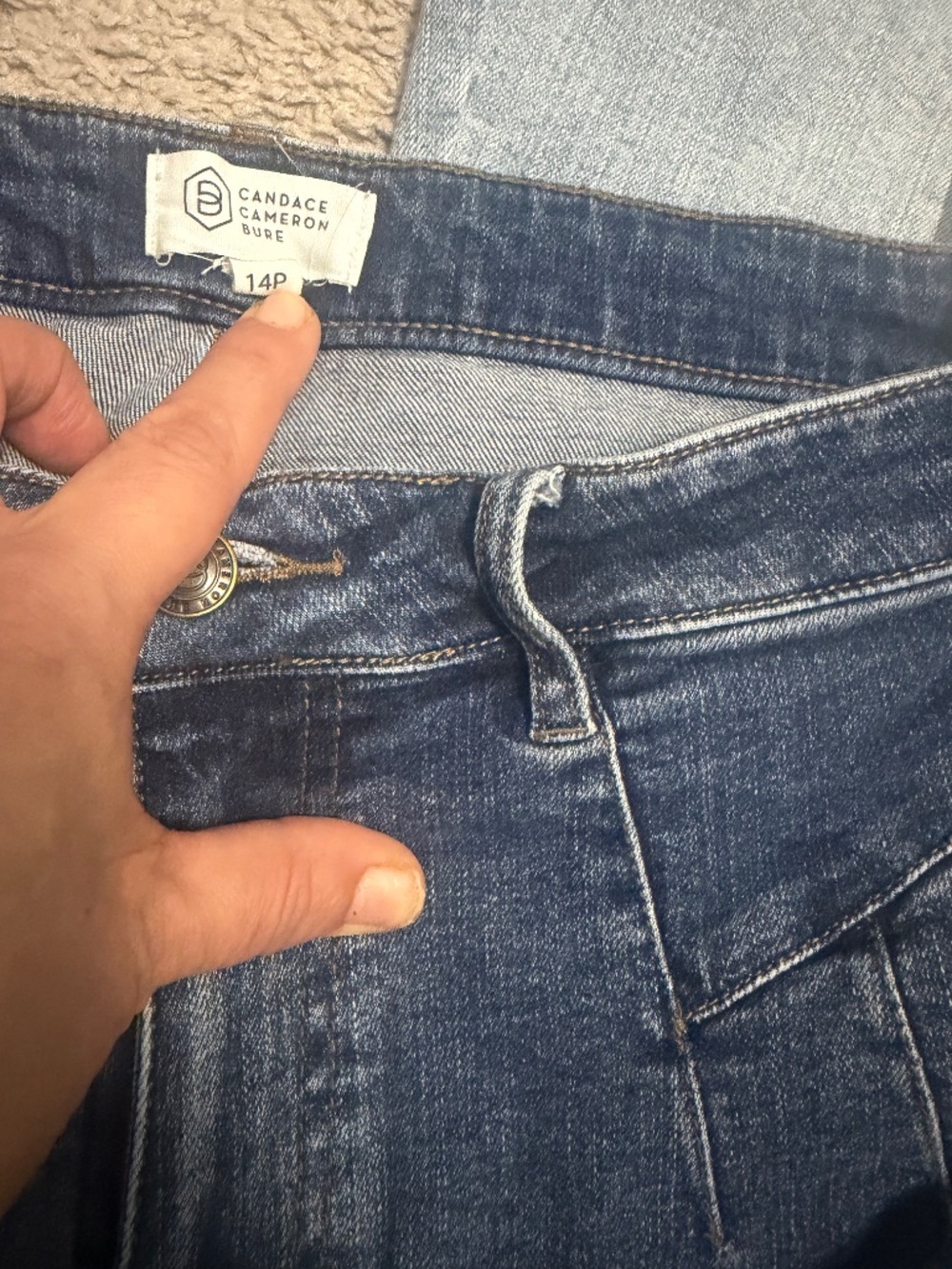 Lot of 5 Candace Cameron Bure Jeans size 14 Petite - Picture 3 of 12